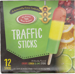 Traffic Sticks Pops Ices Sticks 24 ct