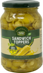 Hot Peppers Sandwich Toppers