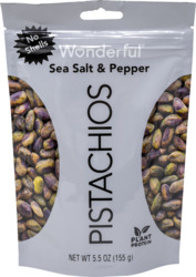 Sea Salt & Pepper Pistachios
