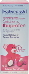 Children's Ibuprofen Liquid Berry Kosher