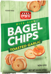 Toasted Garlic Bagel Chips