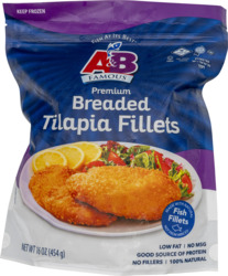 Premium Breaded Tilapia Fillets