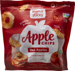 Simple Apple Chips Red 6Pk