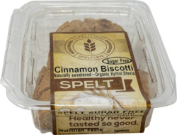 Speltline Sugar Free Cinnamon Biscotti