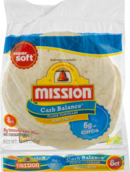 Mission Tortilla Soft 6Carb