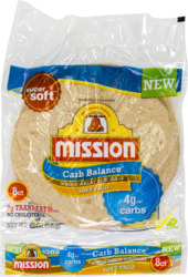 Mission Tortilla Soft 3Carb
