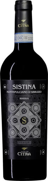 יין ציטרה סיסטינה מונטפלציאנו 750 מ"ל
