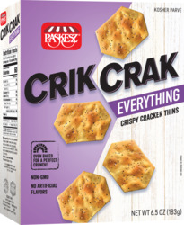 Crik Crak Everything Crispy Cracker Thins