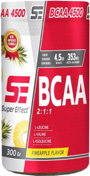 סופר אפקט BCAA  אבקה בטעם אננס