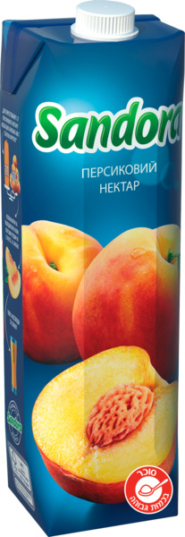נקטר אפרסק עם מחית פרי