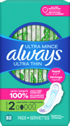 Always Ultra Thin  Lng W/W