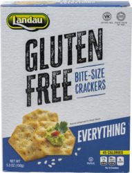 Gluten Free Bite Size Crackers