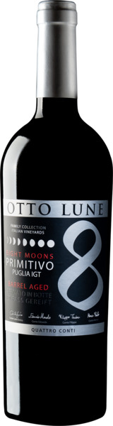 יין אוטו לונה, פרמטיבו, פוליה  750