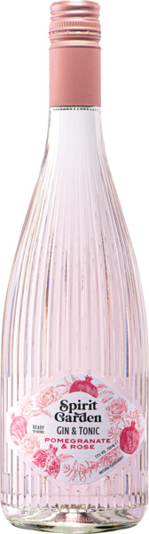 משקה כהלי  על בסיס גין & טוניק רימון 750