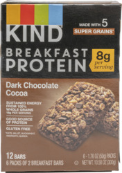 Gluten Free Dark Chocolate Protein Bar