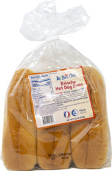 Brioche Hot Dog Buns