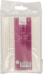4.5" Lollipop Sticks 50 ct