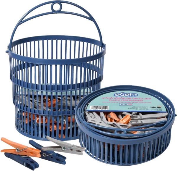 אטב כביסה עם סלסלה 5