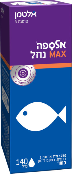 אלספה MAX נוזל בטעם לימון