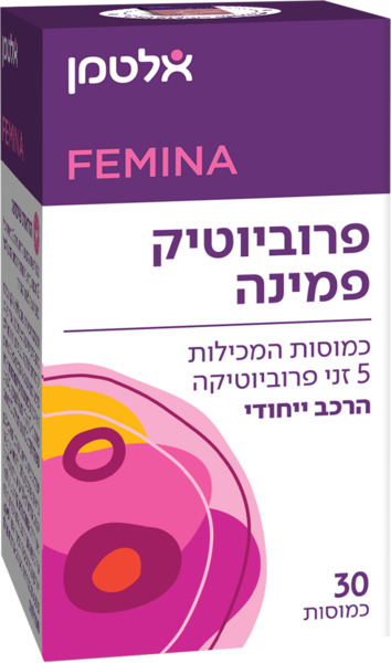 פרוביוטיק פמינה 30 כמוסות אלטמן
