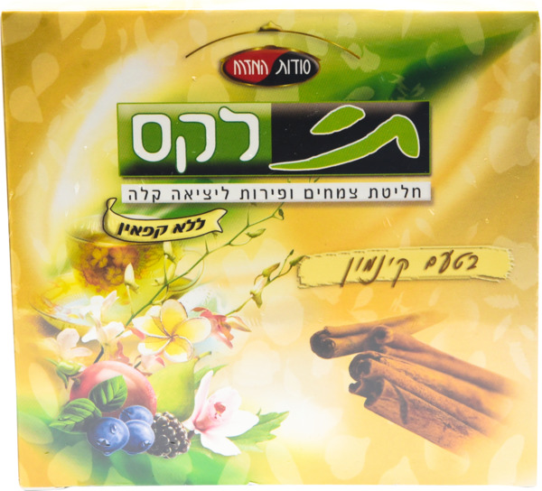 תי לקס חליטת צמחים ופירות בטעם קינמון