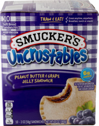 Peanut Butter & Grape Jelly Sandwiches 10 ct