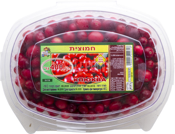 חמוציות גן 400 גר