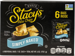 Simply Naked Pita Chips 6 ct