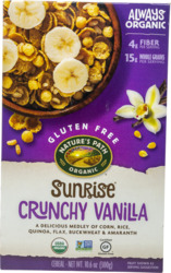 Gluten Free Sunrise Crunchy Vanilla Cereal