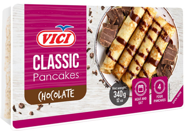 פנקייק במילוי שוקולד  340 גרם VICI