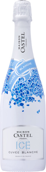 מיזון קסטל לבן מבעבע חצי יבש אייס 750 מ