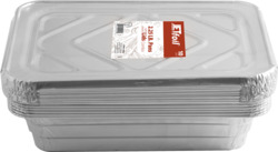 Pans with Plastic Lids Combo Sets 10 ct
