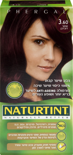 צבע לשיער שחור דובדבן  3.6