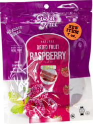Natural Dried Fruit Raspberry Flavor Discs