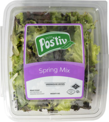 Spring Mix Greenhouse Grown
