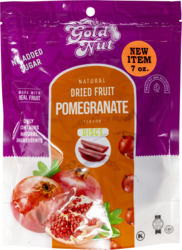 Natural Dried Fruit Pomegranate Flavor Discs