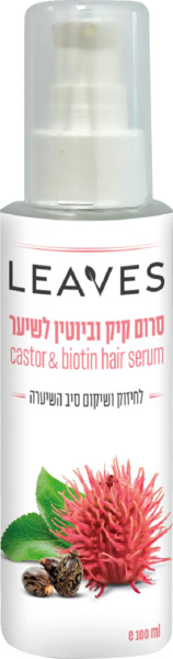 ליבס סרום קיק וביוטין לשיער