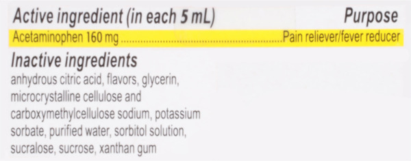 Infants Dye-Free Pain + Fever Reliever 3