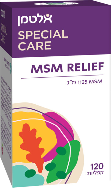 טבליות MSM רליף 1125 מ"ג