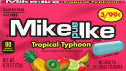 Tropical Fruit Flavored Chewy Candy
