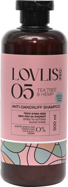 LOVLIS שמפו צמחים 05 טיפולי לקשקשים 500