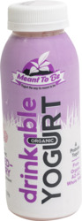 Organic Drinkable Mixed Berry yogurt