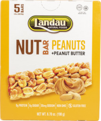 Peanuts + Peanut Butter Nut Bar 5 pk