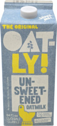 Dairy Free Unsweetened Oatmilk