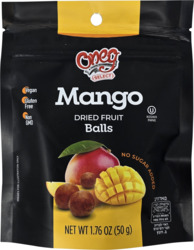 Gluten Free Dried Balls Mango