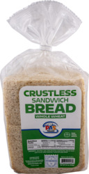 Crustless Sandwich Bread Whole Wheat