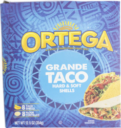 Hard & Soft Grande Taco Shells 6 ct