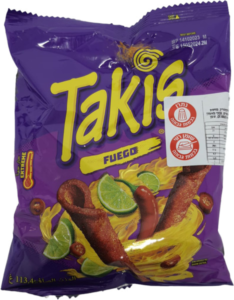 Takis Fuego Pepper Lime