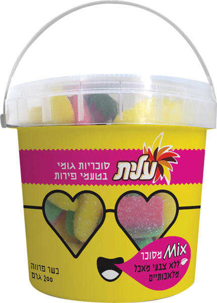 סוכריות גומי מיקס מסוכר