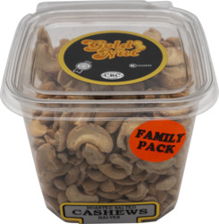 Roasted Salted Halves Cashews